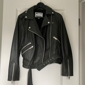 Walter Baker Allison Leather Moto Jacket